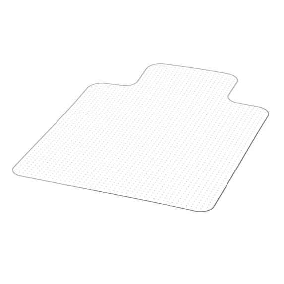 KFFKFF Office Chair Mat with Lip, 36 x 48-inch Durable Chair Mat, Easy to Maintain, Smooth Movement Carpet Protector for Home or Workspace