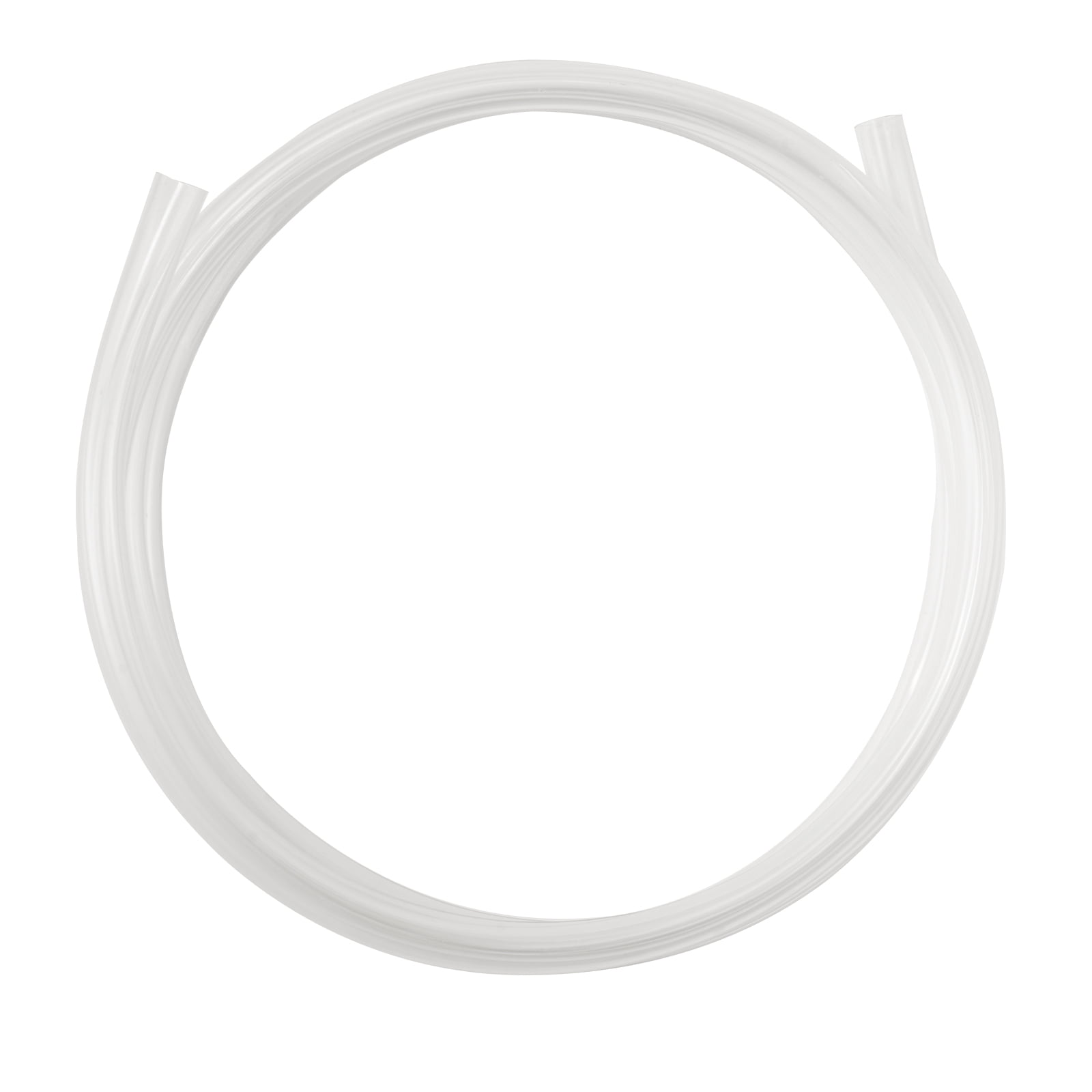 KFFKFF Clear Vinyl Tubing, 1/2" ID x 5/8" OD, 10FT Flexible PVC Hose, Transparent and Cuttable Design, 1/16 in Wall Thickness, Durable PVC Material for Aquariums, Irrigation, Pools, and Labs