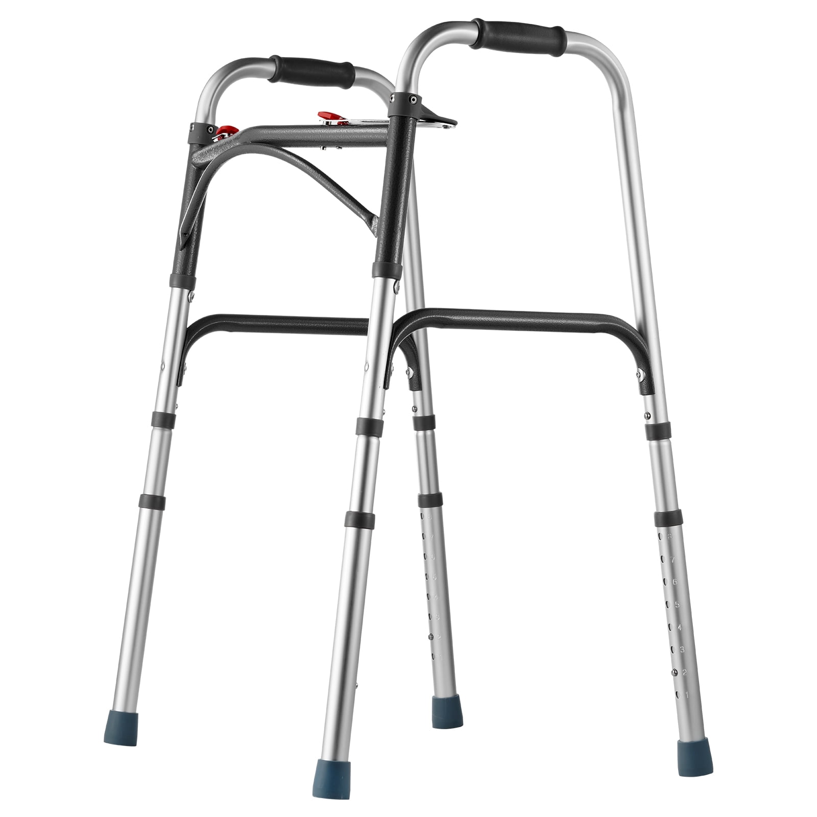 Mckesson 3 Wheel Rollator DMI Royal Blue Folding Aluminum Frame Mckesson 3 Wheel Rollator DMI Royal Blue Folding Aluminum Frame