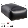 thumbnail image 1 of KFFKFF Collapsible Water Storage Bladder, 264.2 Gal Capacity, Durable 1000D PVC Material, Leak-Resistant Portable Water Tank for Gardening, RVs, and Emergency Use, Black, 1 of 9
