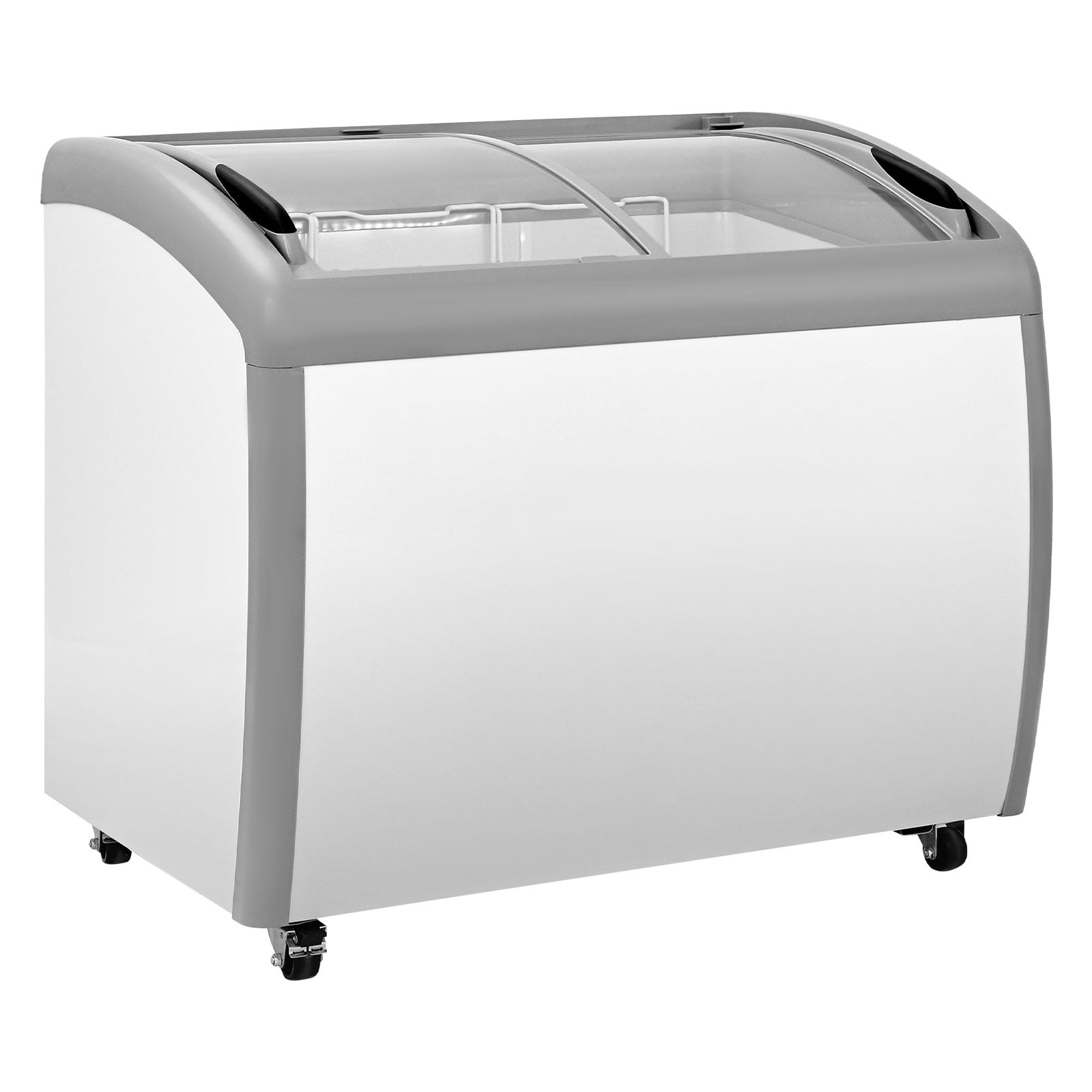 KFFKFF Commercial Ice Cream Display Freezer, Chest Freezer, Coated Cold‑Rolled Steel Plate Pre‑Coated Steel Plate