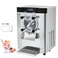 thumbnail image 1 of KFFKFF Commercial Ice Cream Machine, 12 L/H Production, 1713W, Single Flavor, Countertop Model with 4.5L Stainless Steel Cylinder, Features LED Panel, Automatic Cleaning and Pre-cooling, 1 of 8