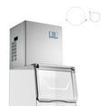 thumbnail image 1 of KFFKFF Commercial Ice Maker Machine - 550 Lbs/Day Stainless Steel Ice Machine with Programmable Ice-Making, Self-Cleaning, Adjustable Thickness, Suitable for Restaurants, Bars, Cafes, and Hotels, 1 of 9