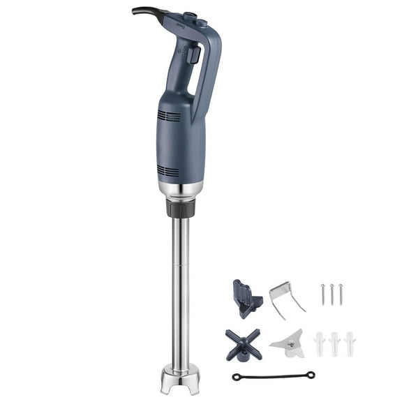 KFFKFF Commercial Immersion Blender 350W Heavy Duty Hand Mixer for Soup Sauces