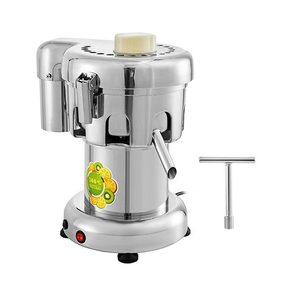 KFFKFF Commercial Juice Extractor Heavy-Duty Juicer with Durable Aluminum and Stainless Steel Design for Efficient Fruit and Vegetable Juicing