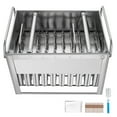 thumbnail image 1 of KFFKFF Commercial Popsicle Moulds 40PCS Round-Head Ice Pop Mould with Double Slot, 1 of 9