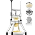 thumbnail image 1 of KFFKFF Commercial Vegetable and Fruit Chopper with 3/8″ Blade, Heavy-Duty Food Dicer and Cutter for Onions, Tomatoes, Peppers, Potatoes, and Mushrooms, Stainless Steel, Silver, 1 of 9