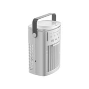 KFFKFF  Compact Air Conditioning Unit, Quad-Function Air Cooling Device with Wireless Controller, Trio-Velocity Miniature Air Cooling System with Scheduler, Trio Fog Intensity Options
