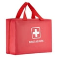 thumbnail image 1 of KFFKFF Comprehensive First Aid Kit, 420 Pieces, Durable 600D Nylon Survival Bag, Emergency Medical Supplies for Home, Car, Office, Travel, Camping, Truck, Hiking, Sports, and Outdoor Situations, 1 of 8