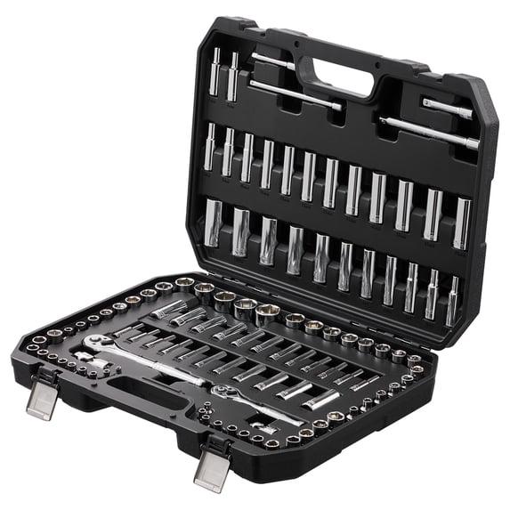 KFFKFF Comprehensive Socket Set, 1/4