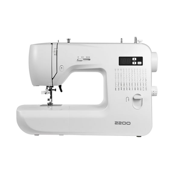 KFFKFF Computerized Sewing Machine with 60 Stitch Options, LED Display, Foot Pedal, and Built-In Light, Durable Metal Frame, Digital Sewing Machine for Crafting and Repairs