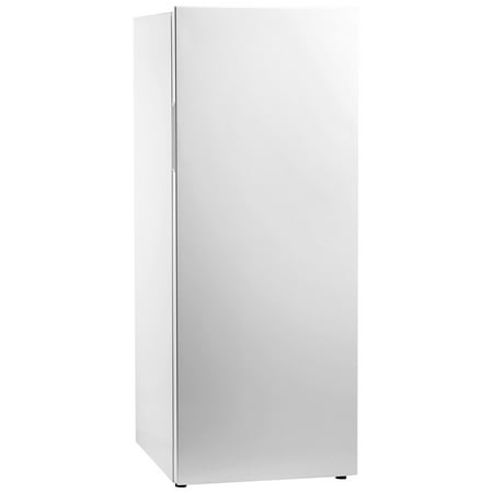 KFFKFF Convertible Upright Freezer/Refrigerator, 11 Cu.Ft Frost-Free Unit with Temperature Control, Reversible Door, Adjustable Shelves, and LED Lighting for Home, Office, or Garage