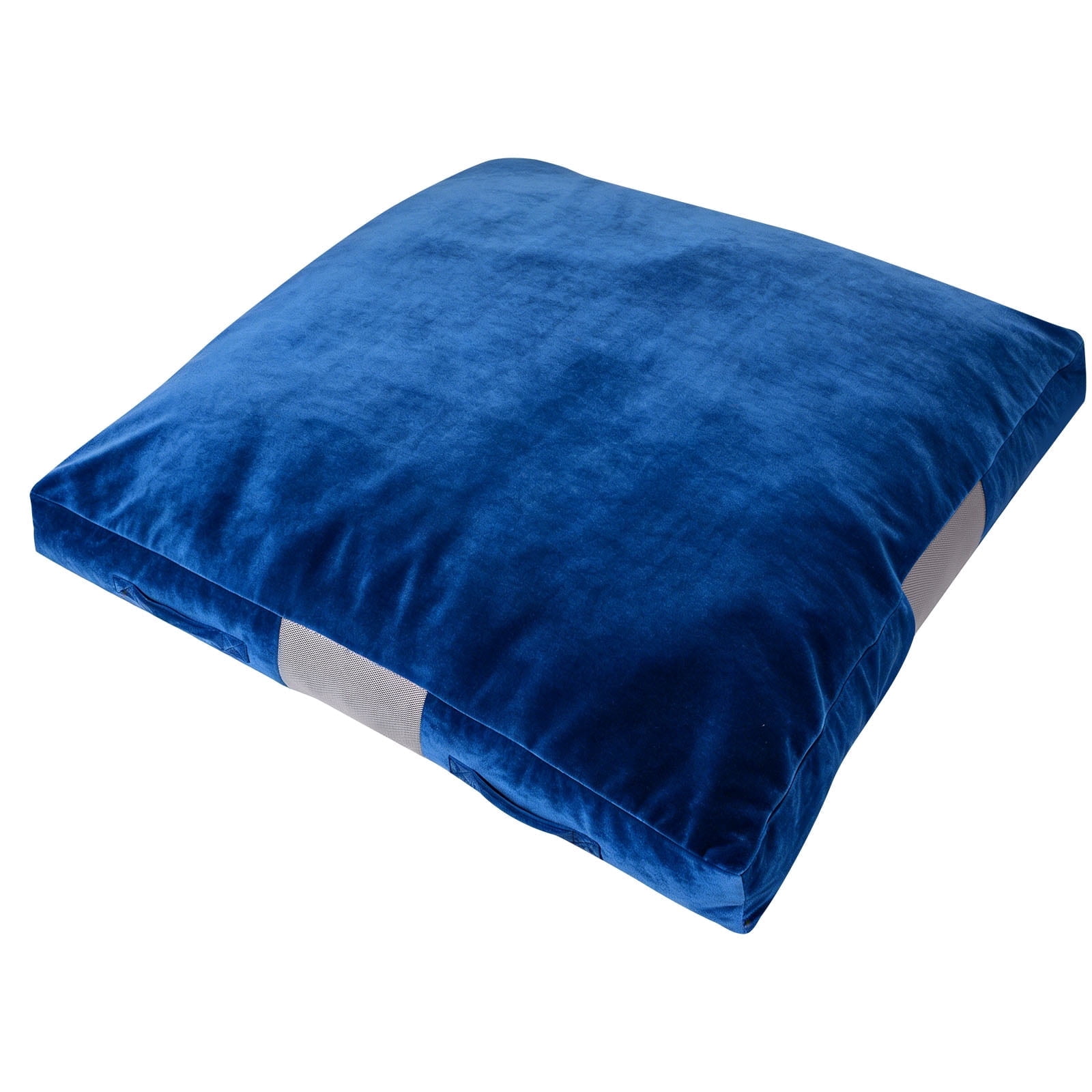 KFFKFF Crash Pad, 5 x 5 ft Sensory Pad for Kids with Foam Blocks and Washable Cover, Large Soft Foam Mat for Jumping, Relaxing, and Play in Sensory Rooms