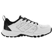 KFFKFF Arch Support & Adjustable Lace-up Cross Training Sneakers Unisex Oxford & MD Rubber US 8, White