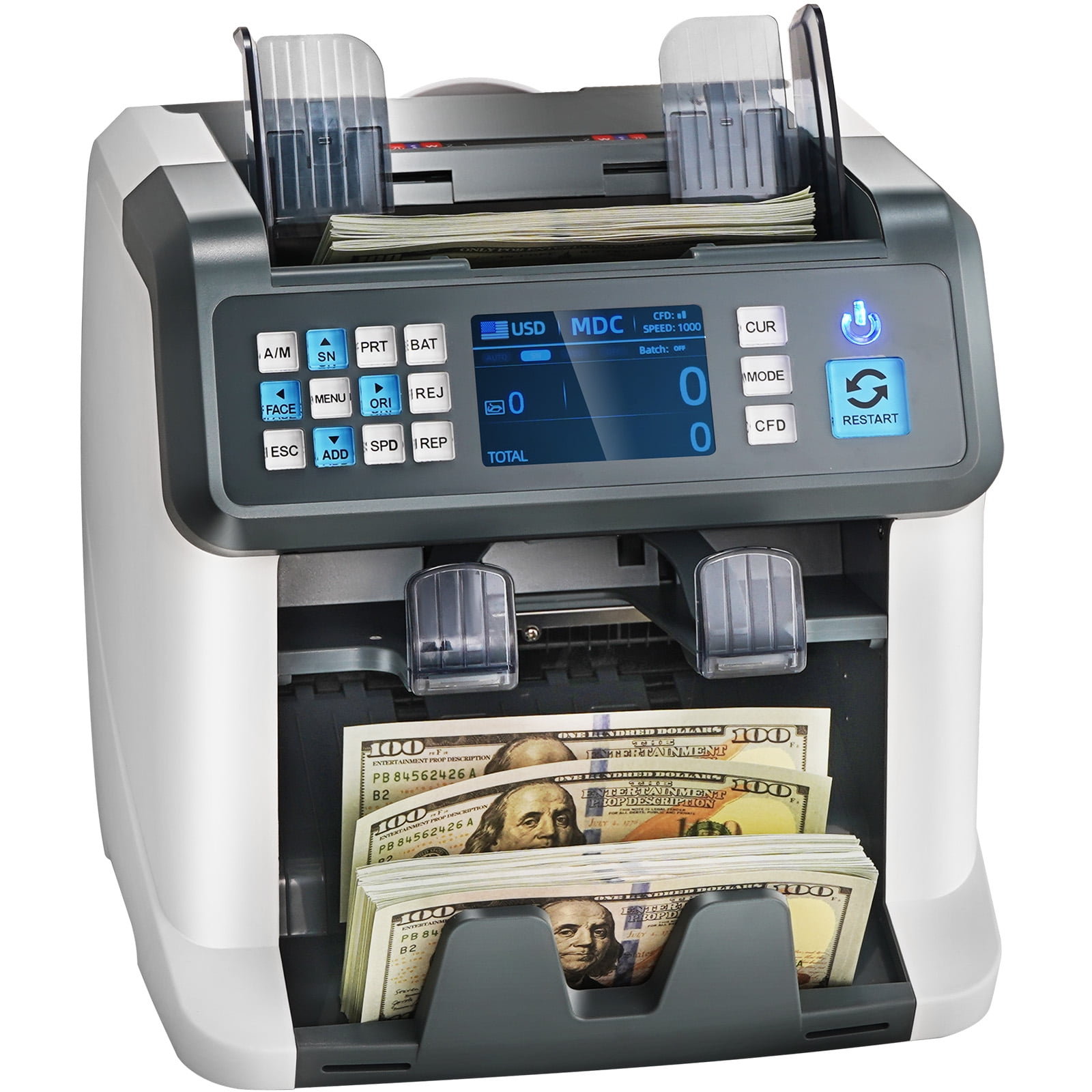 KFFKFF Currency Counting Device, Banknote Tallying with Varied ...