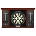 thumbnail image 1 of KFFKFF Dartboard with Cabinet Kit, Official Dimension Dartboard Cabinet Combo, Steel Point Dart Housing, Simple to Assemble, Comes with All Necessary Items, Ideal for Cricket Matches, 1 of 9