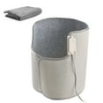 thumbnail image 1 of KFFKFF Under Desk Space Heater, Portable Rollable Foot Warmer for Home and Office Use, Timer Function, Quiet Operation for Legs and Ankles, Touch and Remote Control, Electric Surround Warming Pad, 1 of 9