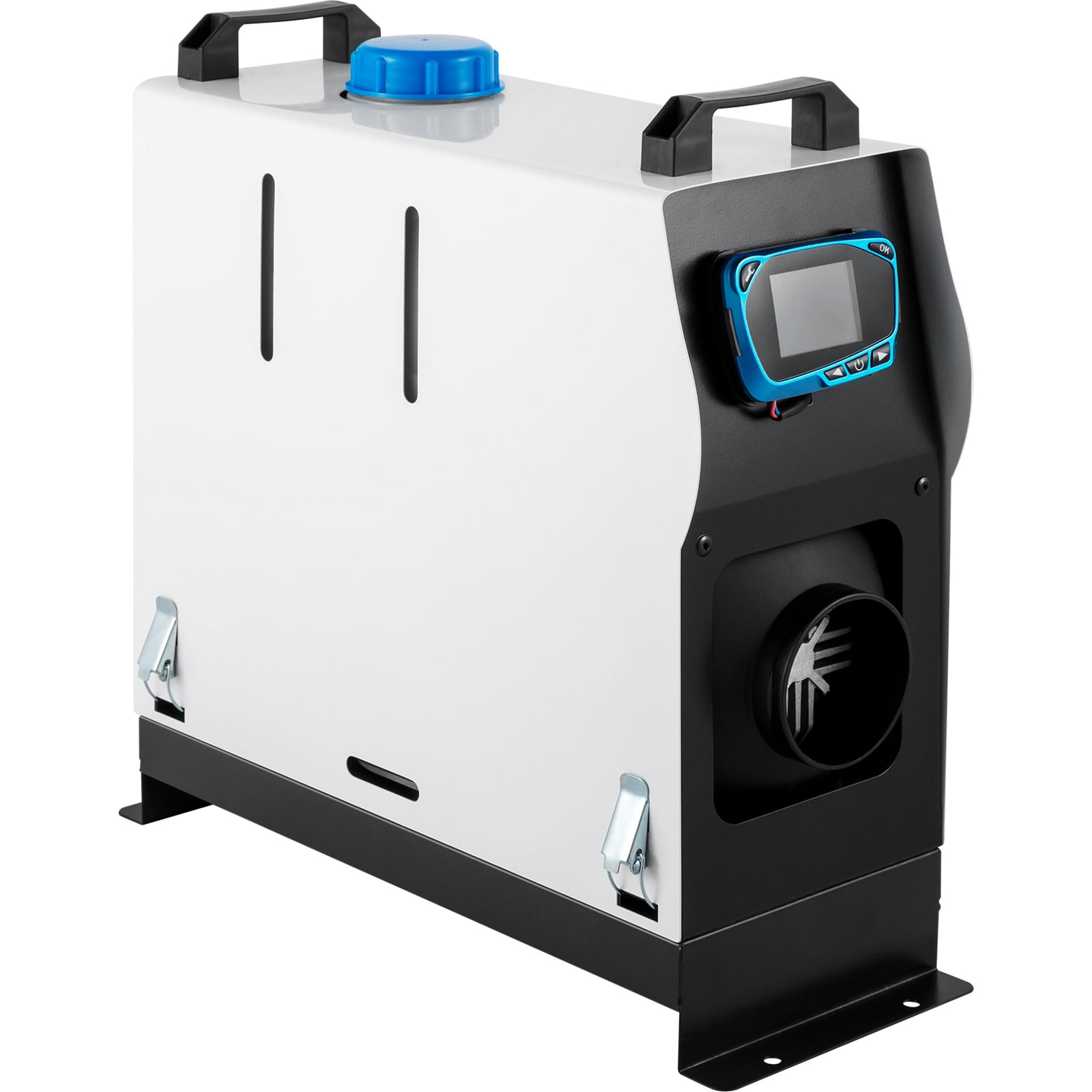 KFFKFF Diesel Air Heater All-in-One, One Air Outlet, 8KW Diesel Heater 12V, Fast Heating, Diesel Parking Heater with Red LCD Switch, RC Car, RV Truck, Boat, Campervan and Caravan