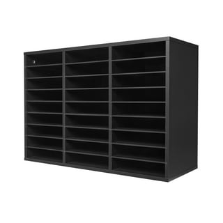 7-Tier Paper Storage Organizer With Pen Holder - Stackable Desktop File Sorter, 13.6x12.2x9.8 Inches