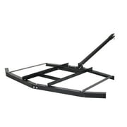 KFFKFF Drag Harrow, 66 Span Towable Drag Harrow, Q235 Steel Driveway Leveler with Modifiable Bars & Pin Hitch, Can Hold up to 50 lbs, Tractor Driveway Harrow Suitable for ATVs, UTVs