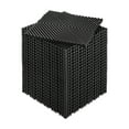 thumbnail image 1 of KFFKFF Drainage Floor Mat Set, 12” x 12” Detachable Cushioning Tiles, Pack of 24 Interconnected Drainage Mats, Black PP Material, Anti-Slip, Ideal for Garage, Garden, Kitchen & Outdoor Use, 1 of 9