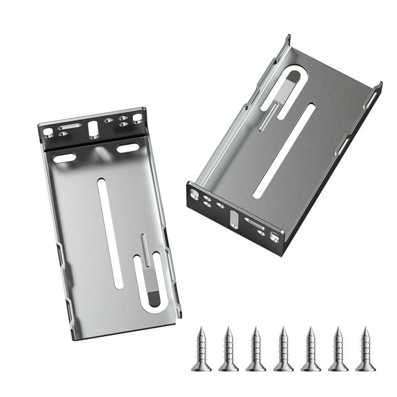 KFFKFF Drawer Slides Brackets, 10 Pairs Side Mount Ball Bearing Rails, 100 LBS Capacity Heavy Duty Drawer Tracks for Cabinets, Dressers, and DIY Kitchen Replacement Projects