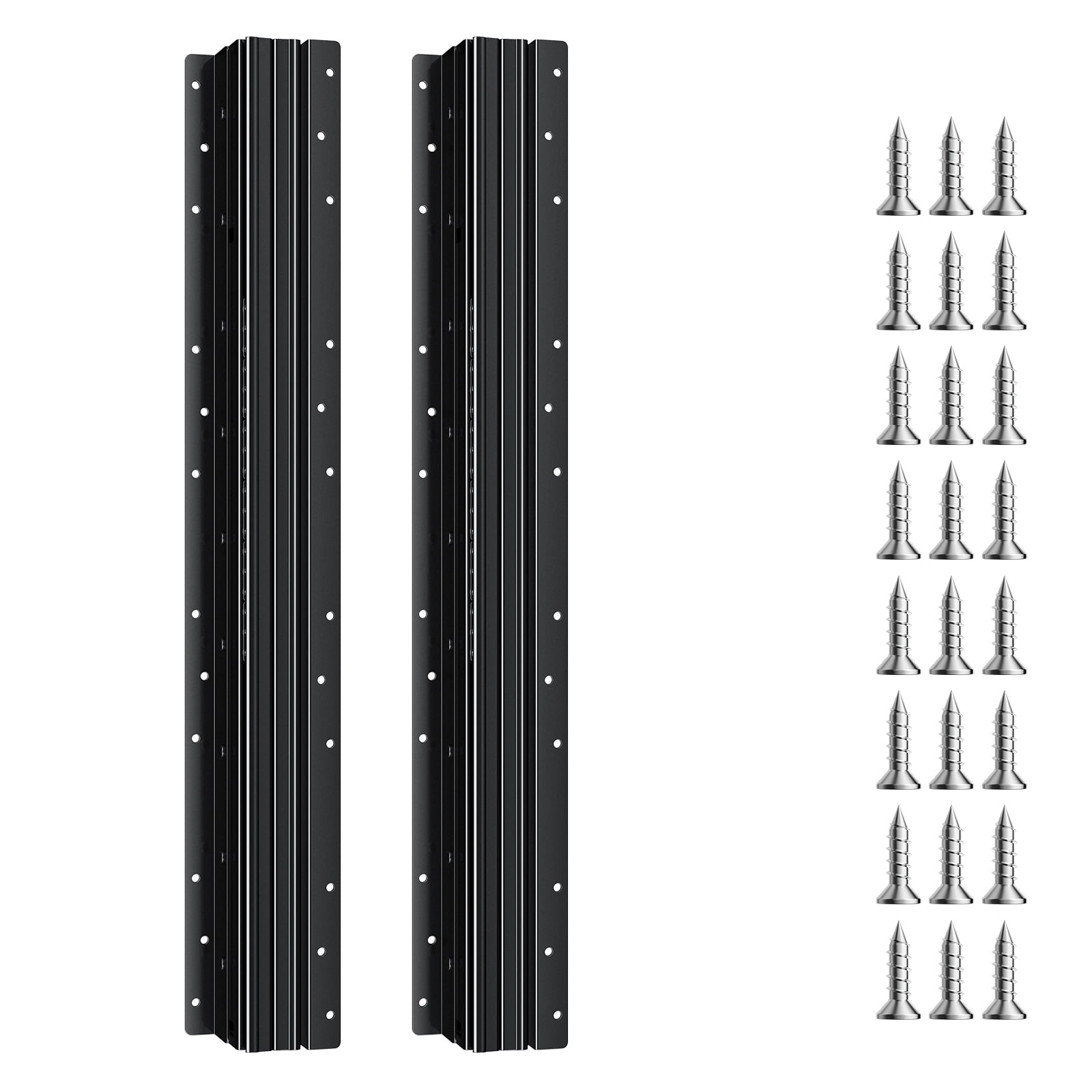 Strech Rails KFFKFF Drawer Slides Undermount, 24-inch, Complete Stretch Ball Bearing ...