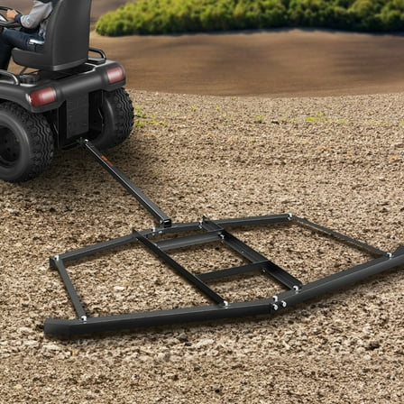 KFFKFF Driveway Drag 76.57" Width Tow Behind Drag Harrow Steel Gravel Grader ATV