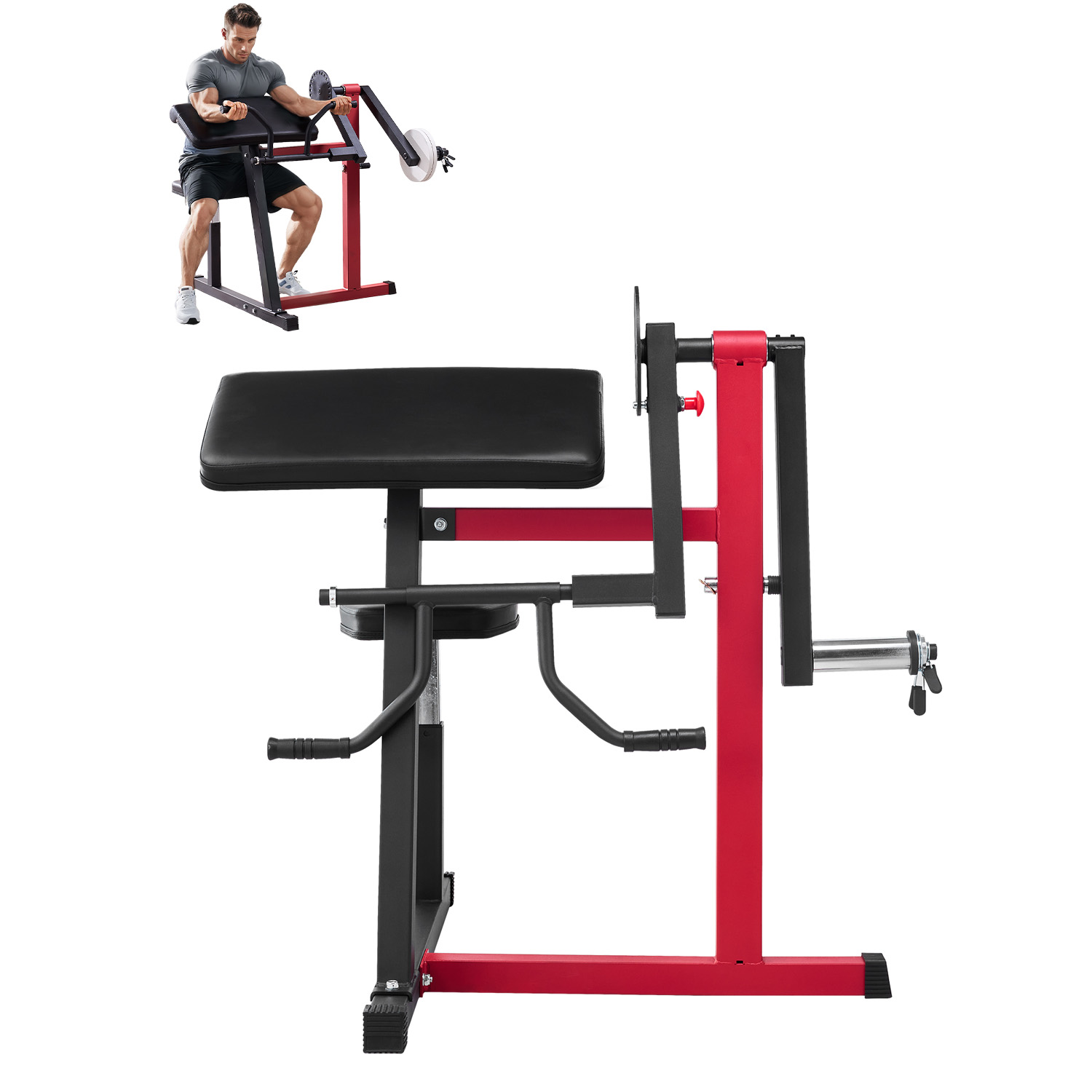 KFFKFF 2 In 1 Arm Curl Machine Combining Bicep Curl And Tricep 