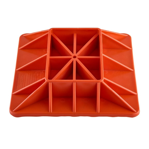 KFFKFF Durable High Lift Jack Base and Handle Keeper, 11.6" x 11.6" Off-Road Jack Stand Base with 7000 lbs Capacity, Heavy-Duty Support Stand for Jacks with 7.3" x 4.7" Base