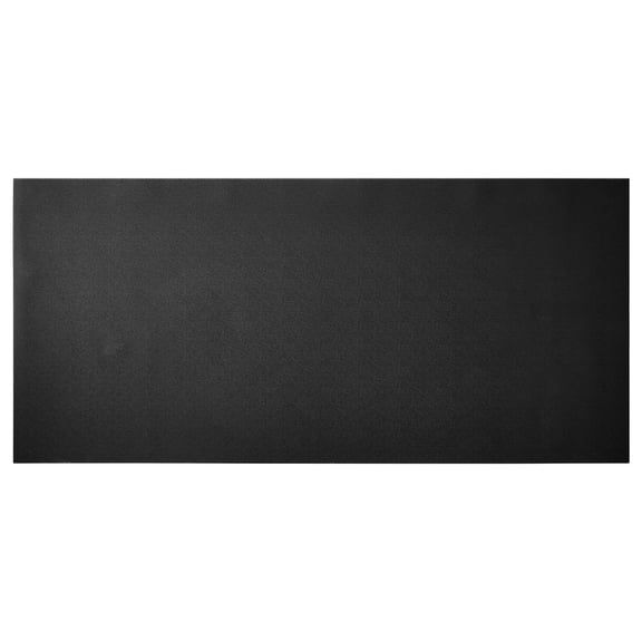 KFFKFF Durable Treadmill Mat for Carpet and Hard Floors, 1/4" Thick, 36" x 72" Exercise Equipment Mat for Home Gym, High-Density PVC Surface, Waterproof and Non-Slip Design for Treadmill and Machine