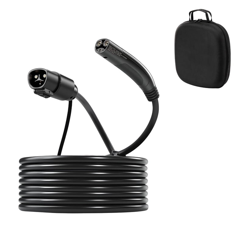 KFFKFF EV Charger Extension Cable for Tesla, 48Amp 40 ft Max 240V