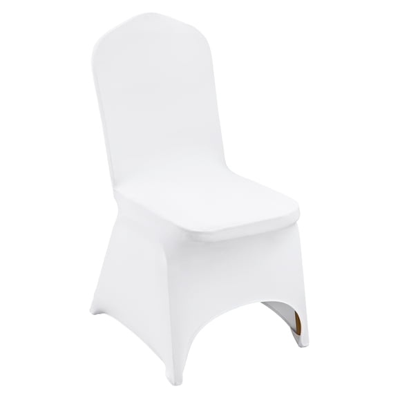 KFFKFF Elastic Spandex Foldable Chair Coverings, Universally Adjustable Curved Front Design, Detachable Easy-to-Clean Protective Casings, Suitable for Nuptials, Festive Occasions, Formal Gatherings