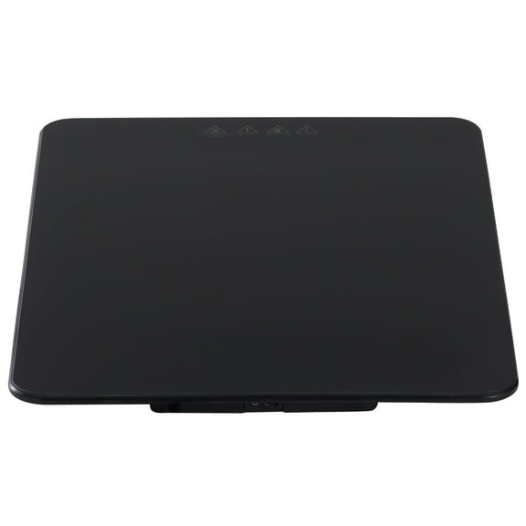 KFFKFF Electric Food Buffet Server 100W Glass Warming Tray 16.5" x 11"