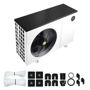 KFFKFF Electric Pool Heat Pump 93390 BTU, Suitable for Above & In-Ground Pools Up to 22455 Gallons, Energy-Efficient Inverter Technology, WiFi & App Control, Enhanced Safety Features