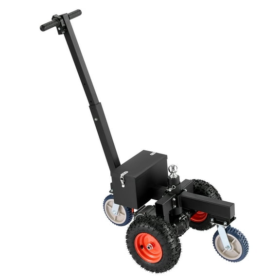 KFFKFF Electric Trailer Dolly, 3600 lbs Trailer Capacity, 600 lbs Tongue Weight, 24V 800W Motorized Dolly with 2 & 1-7/8 Inch Hitch Balls for RVs, Campers, Cargo, and Boat Trailers