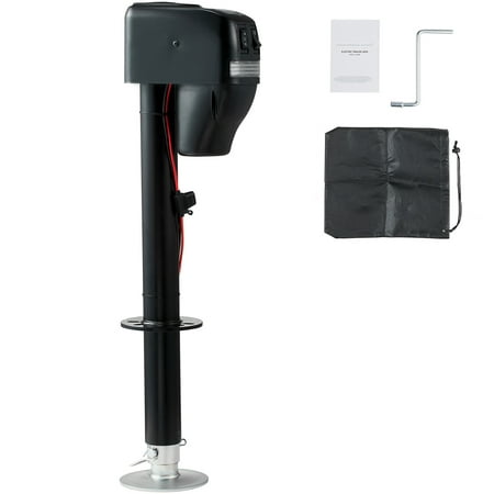 KFFKFF Electric Trailer Jack 4000 lbs Power Tongue Jack for RV Trailer & Camper