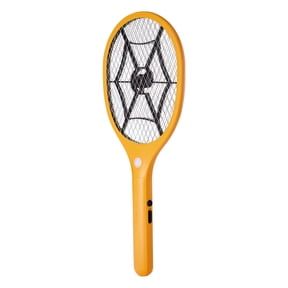 KFFKFF Electrical Bug Bat, Insect Eliminator Paddle with Triple Layered Net, Potent Insect Exterminator for Inside & Outside Use with 500mAh Rechargeable Battery for Residence, Sleeping Area