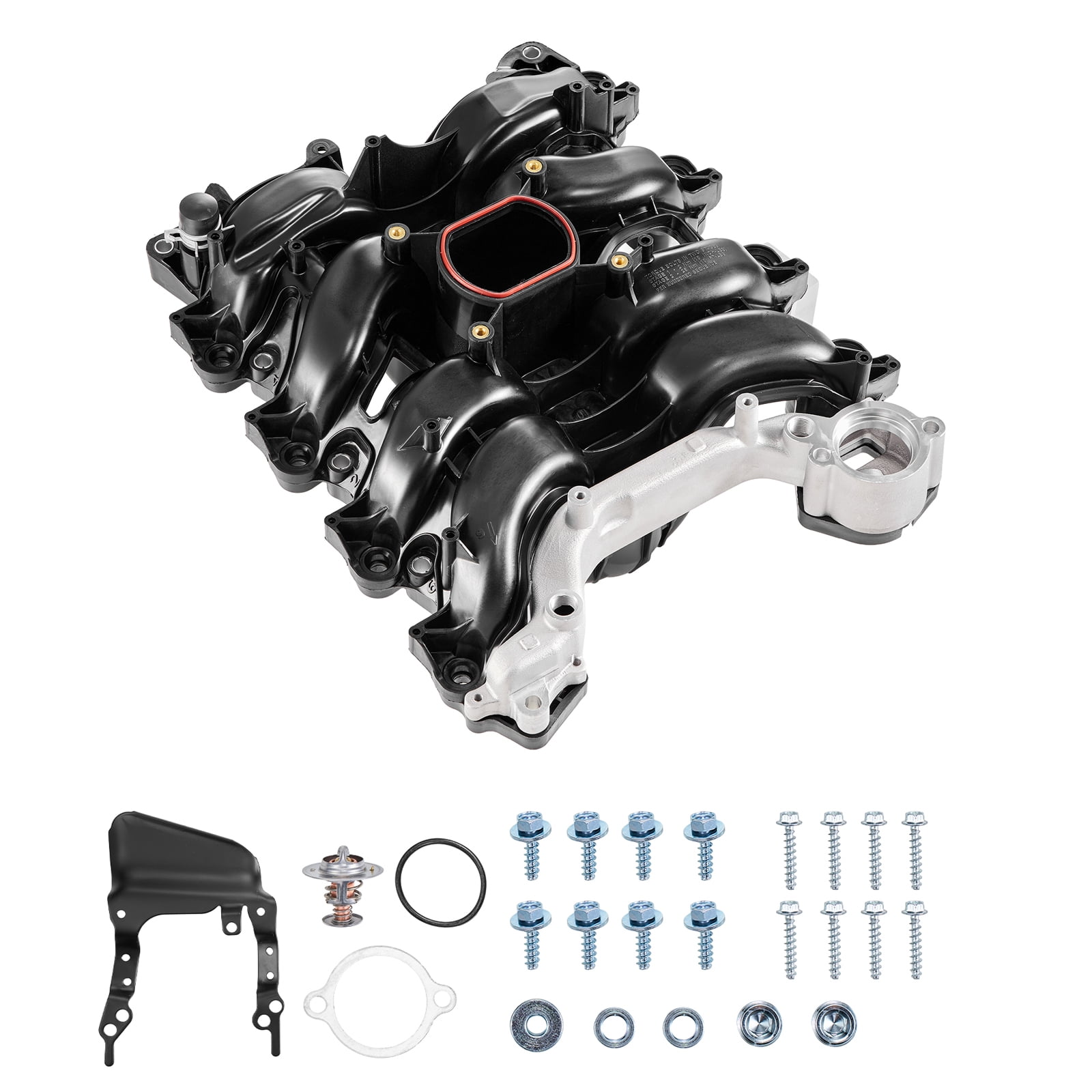 KFFKFF XTJ-062A Engine Intake Manifold Assembly with Gasket, Compatible with 2001-2011 Crown Victoria