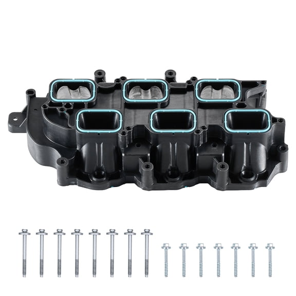 KFFKFF Engine Intake Manifold Assembly with Gasket, Compatible with 2011-2015 Grand Cherokee, Replacement for Part Numbers 3009-167ALU, 051 841 99 AF, 051 841 99 AD, 051 841 99 AE