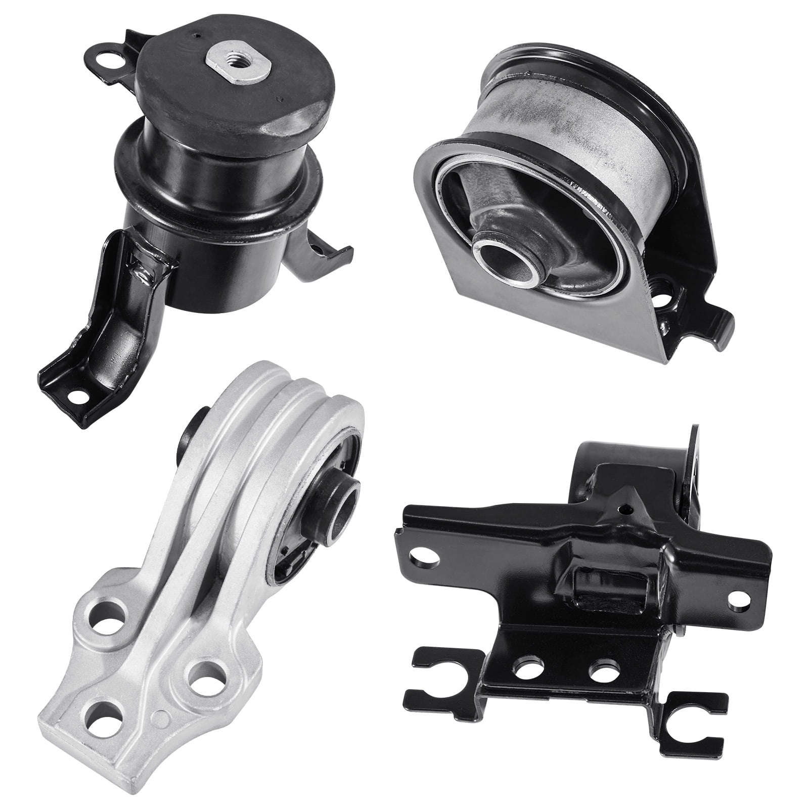 KFFKFF Engine and Transmission Mount Kit Replacement, Set of 4 ...
