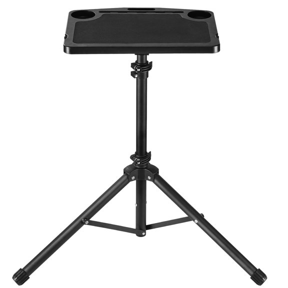 KFFKFF Exercise Desk, Compact Folding Adjustable Cycle Trainer & Walking Desk with Triangular Stability, Anti-Slip Multiple-Slot Fitness Desk with Handlebar, Suitable for Domestic Office Workouts