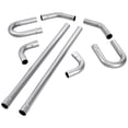 thumbnail image 2 of DPT Motorsports 8-Piece 2-Inch OD Mild Steel Exhaust Pipe Kit - Straight & U-Bend Sections For Custom Fabrication 2 of 5