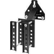 KFFKFF Extra Tire Holder, Utility Trailer Add-Ons with 160 lbs Load Limit, Compatible with Majority 4, 5, 6, 8 Lug Wheels on 4", 4.25", 4.5", 4.75", 5", 5.5", 6", 6.5" Bolt Configurations