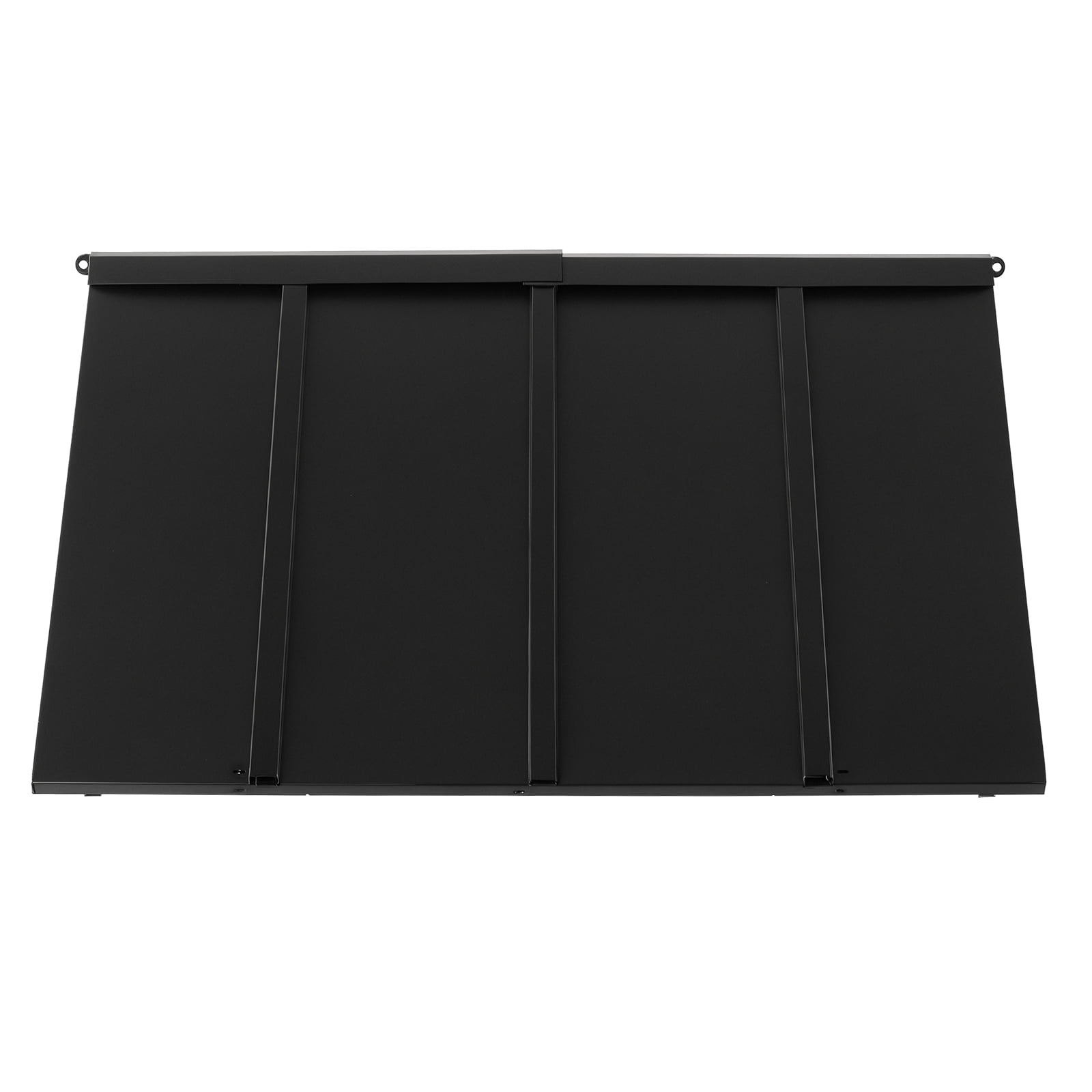KFFKFF Fixed Metal Awning 44 x 24 in, Window and Door Canopy, Durable ...