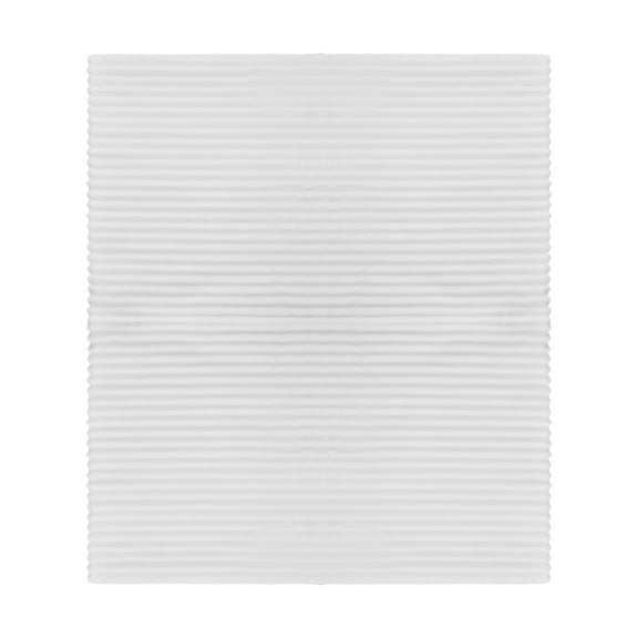 KFFKFF Fleece Throw Blanket, 50 x 60 Inches / 1270 x 1524 mm, Flannel Fleece Cozy Blanket, Small Lightweight Soft Blanket for Couch, Sofa, Bedroom, White