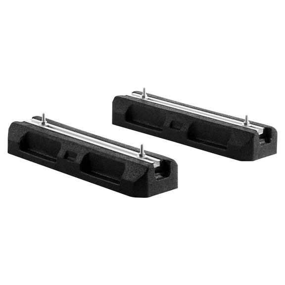 KFFKFF Floor Mounting Base Kit for Mini Split Air Conditioning Systems, Ground Base Pad for 9000-36000BTU AC Heat Pump, Durable Rubber Anti-Vibration Pads, Supports Up to 2204 lbs