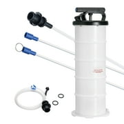 KFFKFF Fluid Extractor Manual Hand Operated Oil Change Vacuum Pump 1.74 Gal/6.5L