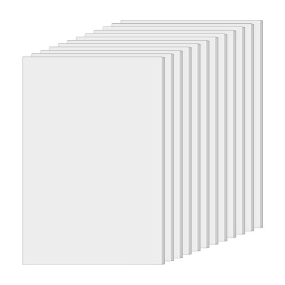 KFFKFF Foam Board, 12-Pack 24 x 36 Inches, 3/16 Inch Thick White Poster Board, Acid-Free Double-Sided Foam Sheets for Mounting, Crafts, Artwork, Displays, Presentations, and Projects