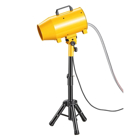 KFFKFF Foam Machine with Adjustable Angle, Bubble Maker for Parties, Backyard Events, and Celebrations, Continuous Foam Output with Fan and Stable Triangular Design